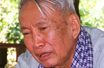 Pol Pot in his later years