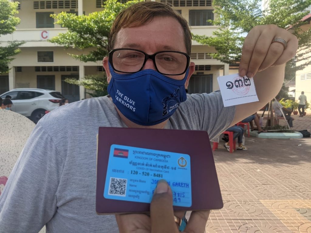 vaccine in Cambodia as a foreigner