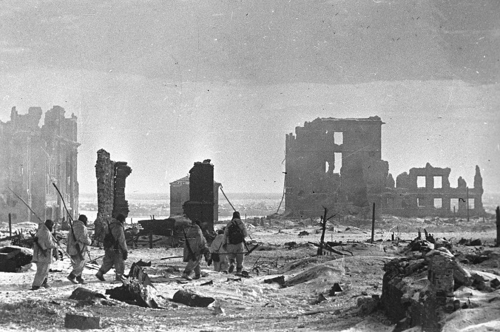 Center of Stalingrad after the battle