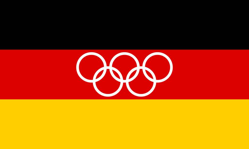 United German Olympic flag