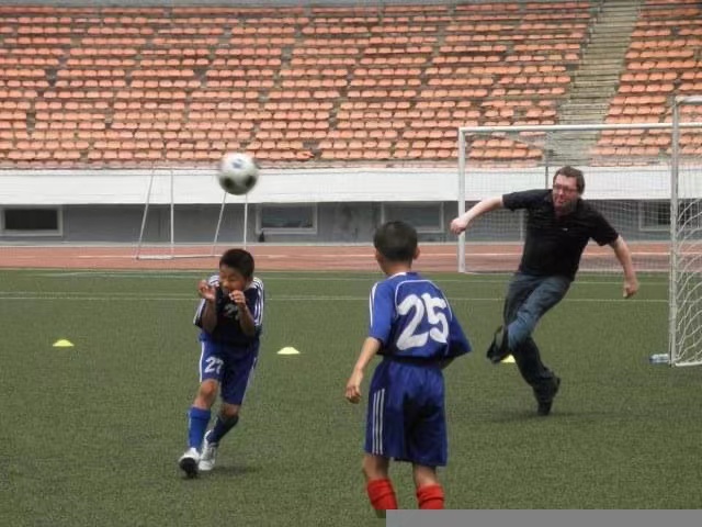 Can you play football in North Korea