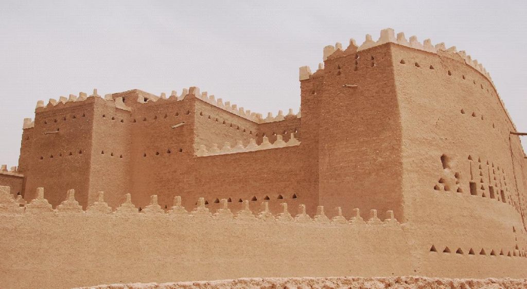 Saudi palace in Diriyah