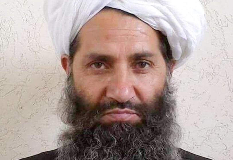 Taliban government Emir Hibatullah Akhundzada