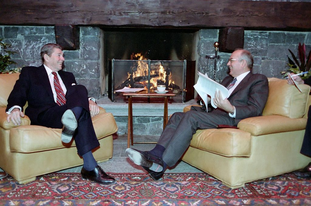 Reagan and Gorbachev