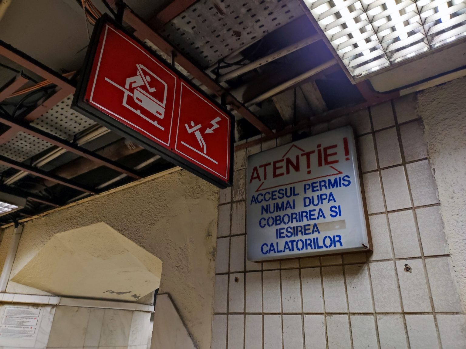 Secret Metro Station of Bucharest Piata Romana — Young Pioneer Tours