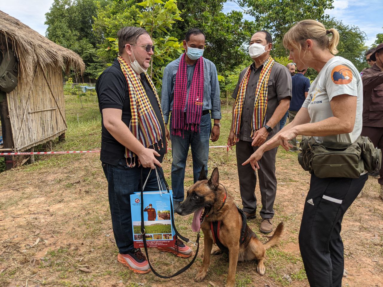 De-mining in Cambodia