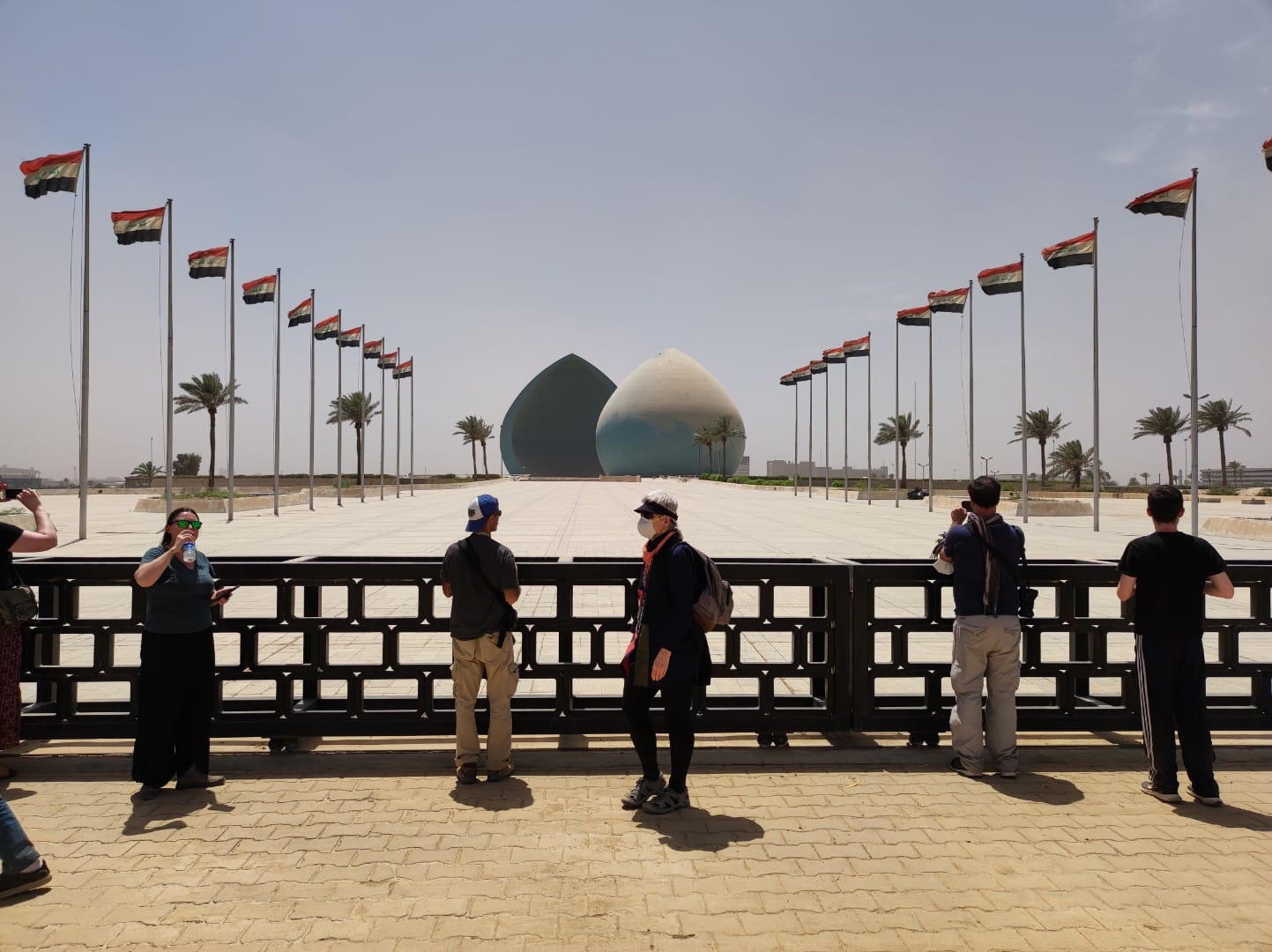 Visiting the Al-Shaheed Monument in Baghdad