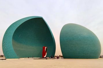 The Al-Shaheed Monument in Baghdad