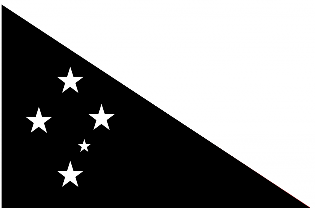 The Papua New Guinea Flag