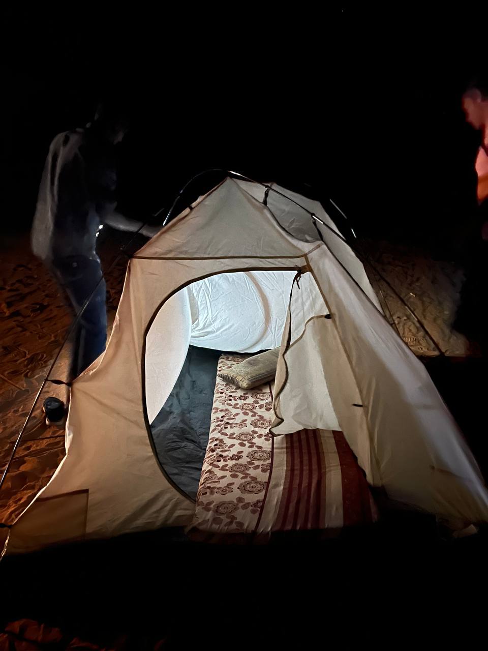 Camping in Meroe