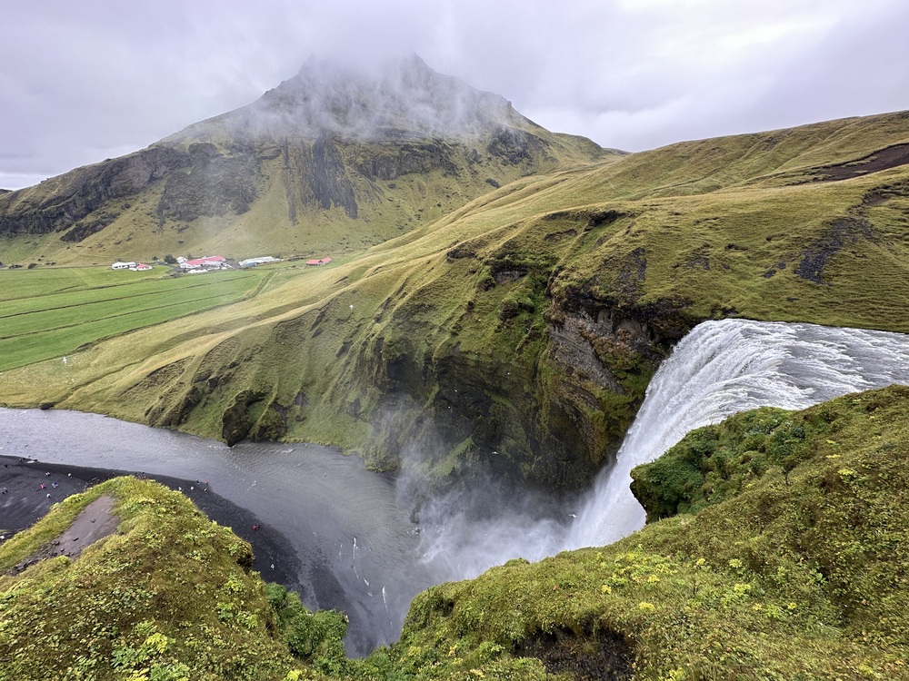 Iceland waterfalls Young Pioneer Tours