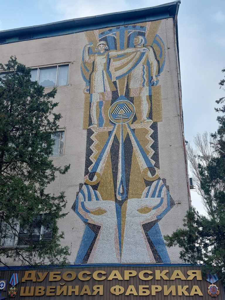 Soviet mosaic, Transnistria, 