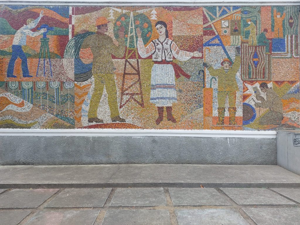 Soviet mosaic, Transnistria 