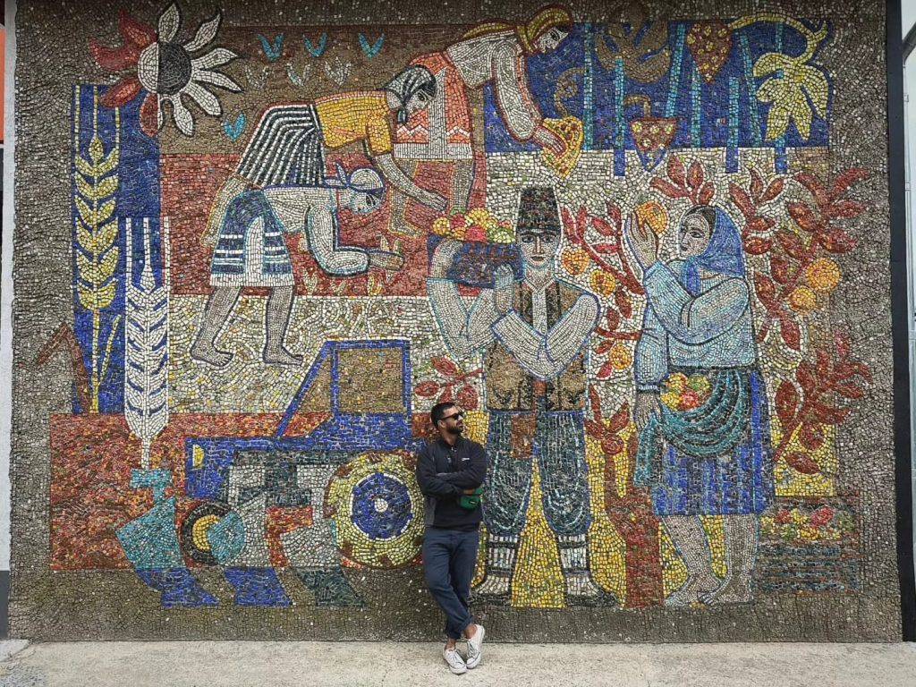 Soviet mosaic, Transnistria 