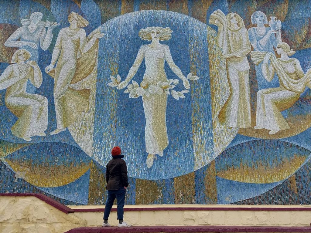 Soviet mosaic, Transnistria 