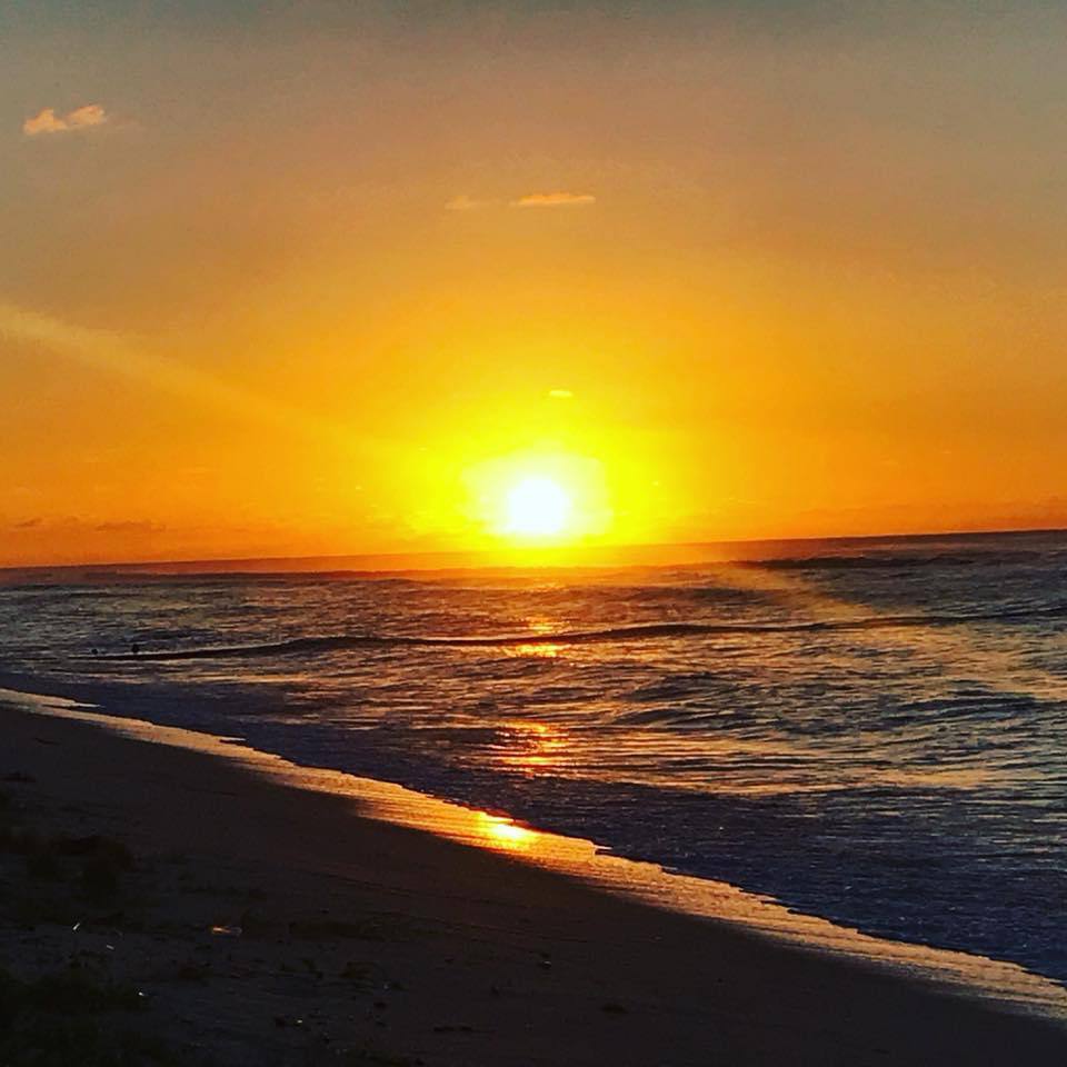 Marshall Islands beach sunset