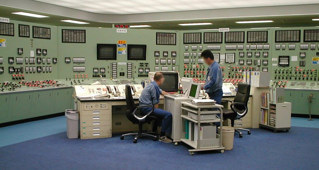 history of Fukushima - control room