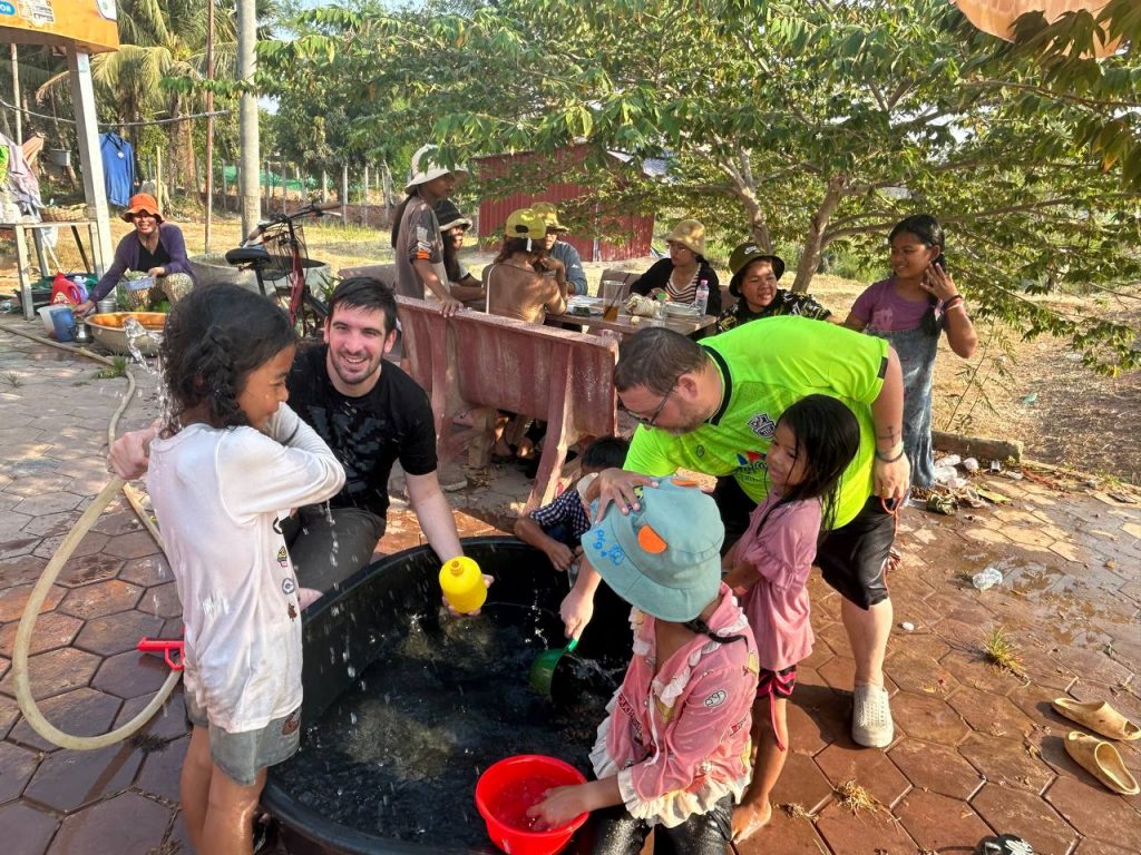 Khmer New Year Water Fights