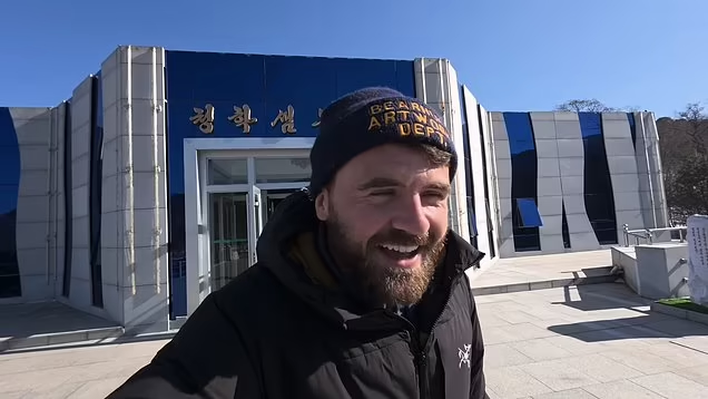 Mike O'Kennedy in North Korea