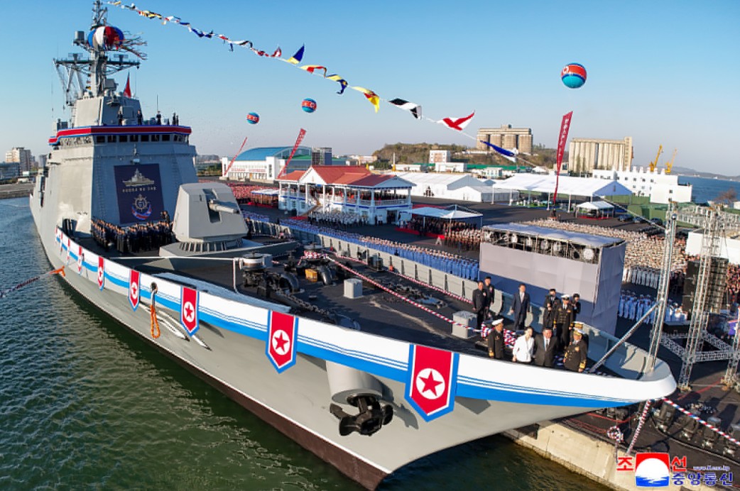 North Korea’s destroyer launch accident