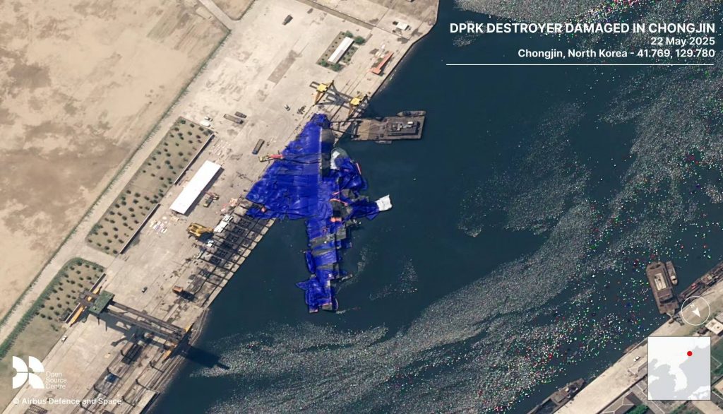 North Korea's Destroyer Launch Accident