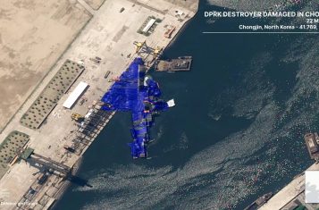 North Korea's Destroyer Launch Accident