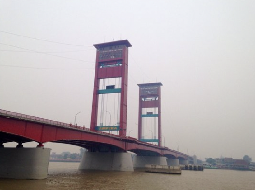 Ampera Bridge, Musi River