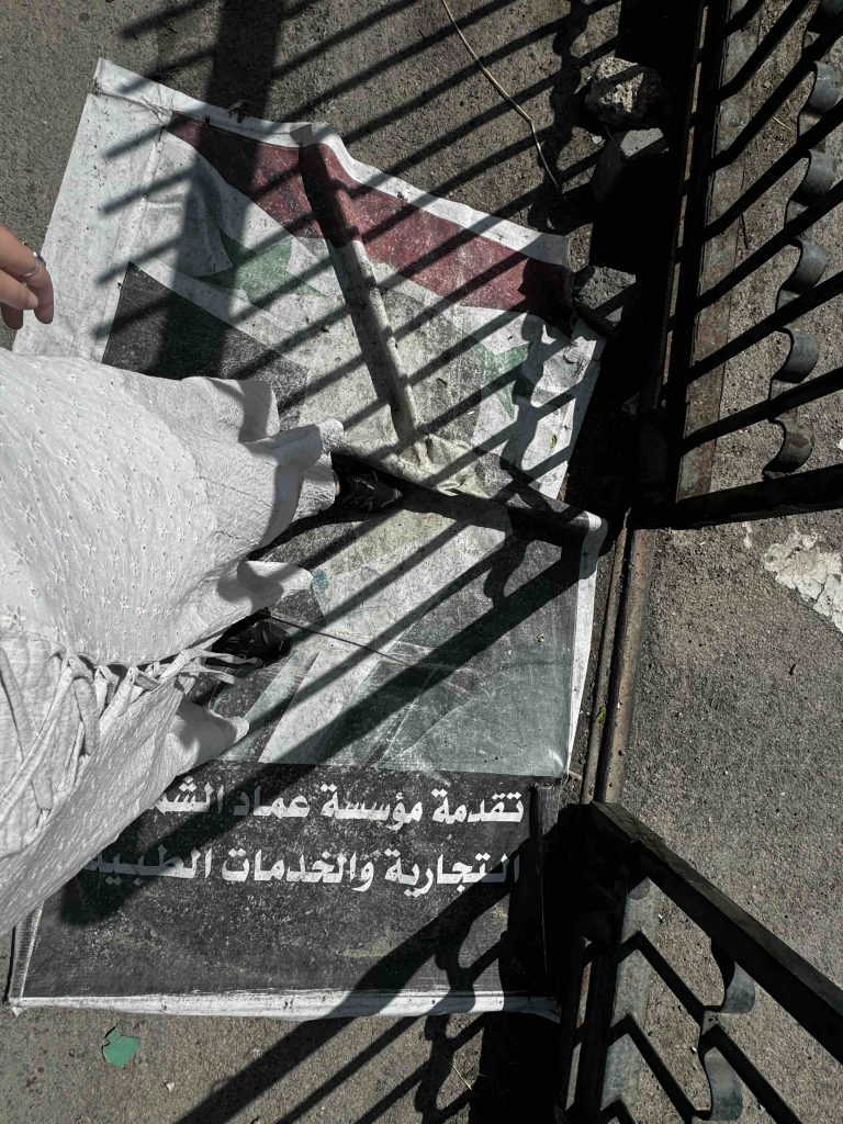 foreign tourists visiting syria