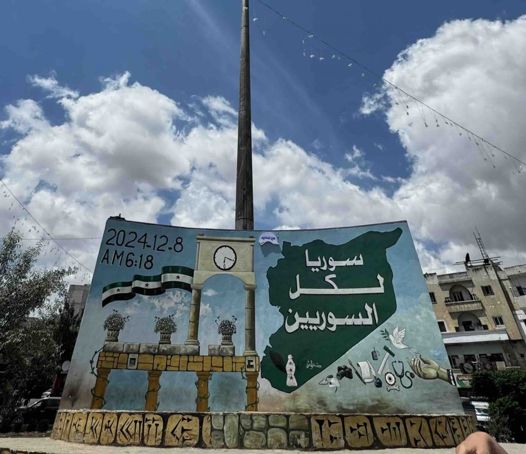 foreign tourists visiting syria