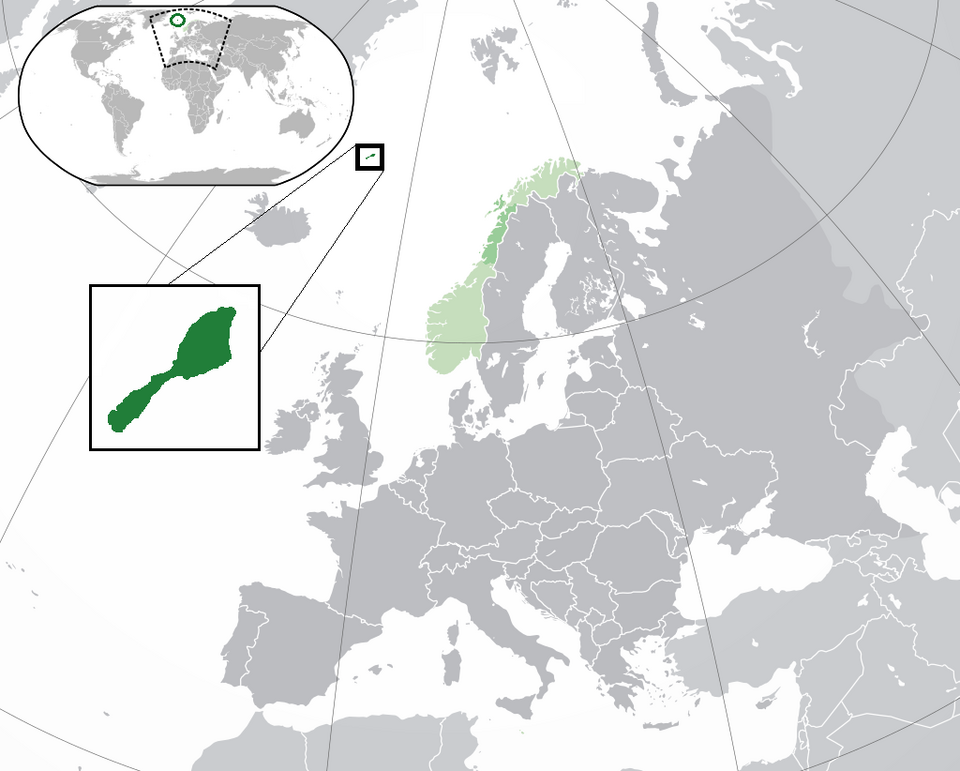 Jan Mayen Map