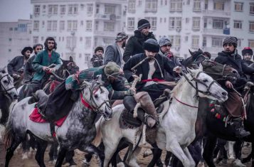 Afghanistan buzkashi game