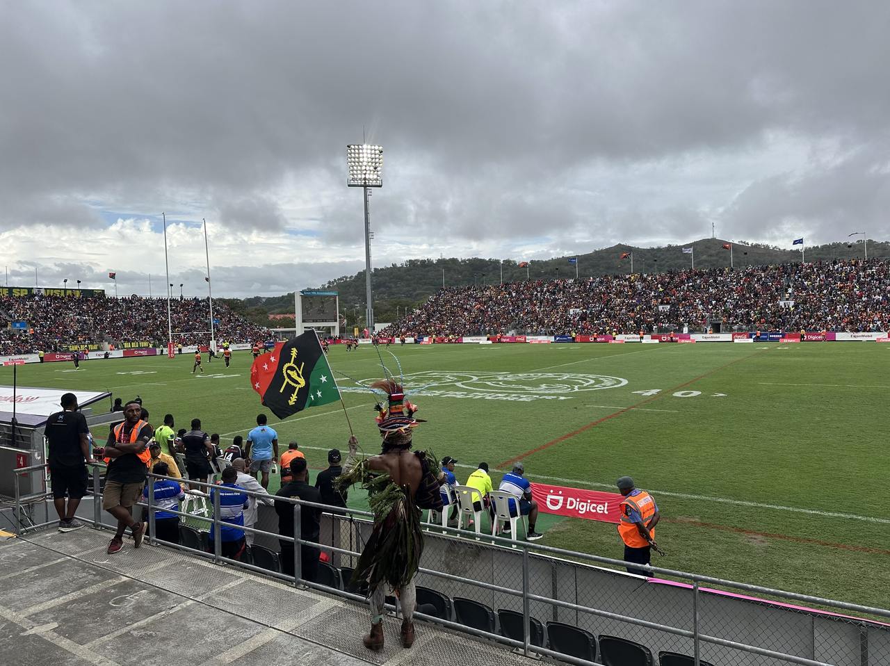Watching Rugby League in Papua New Guinea 