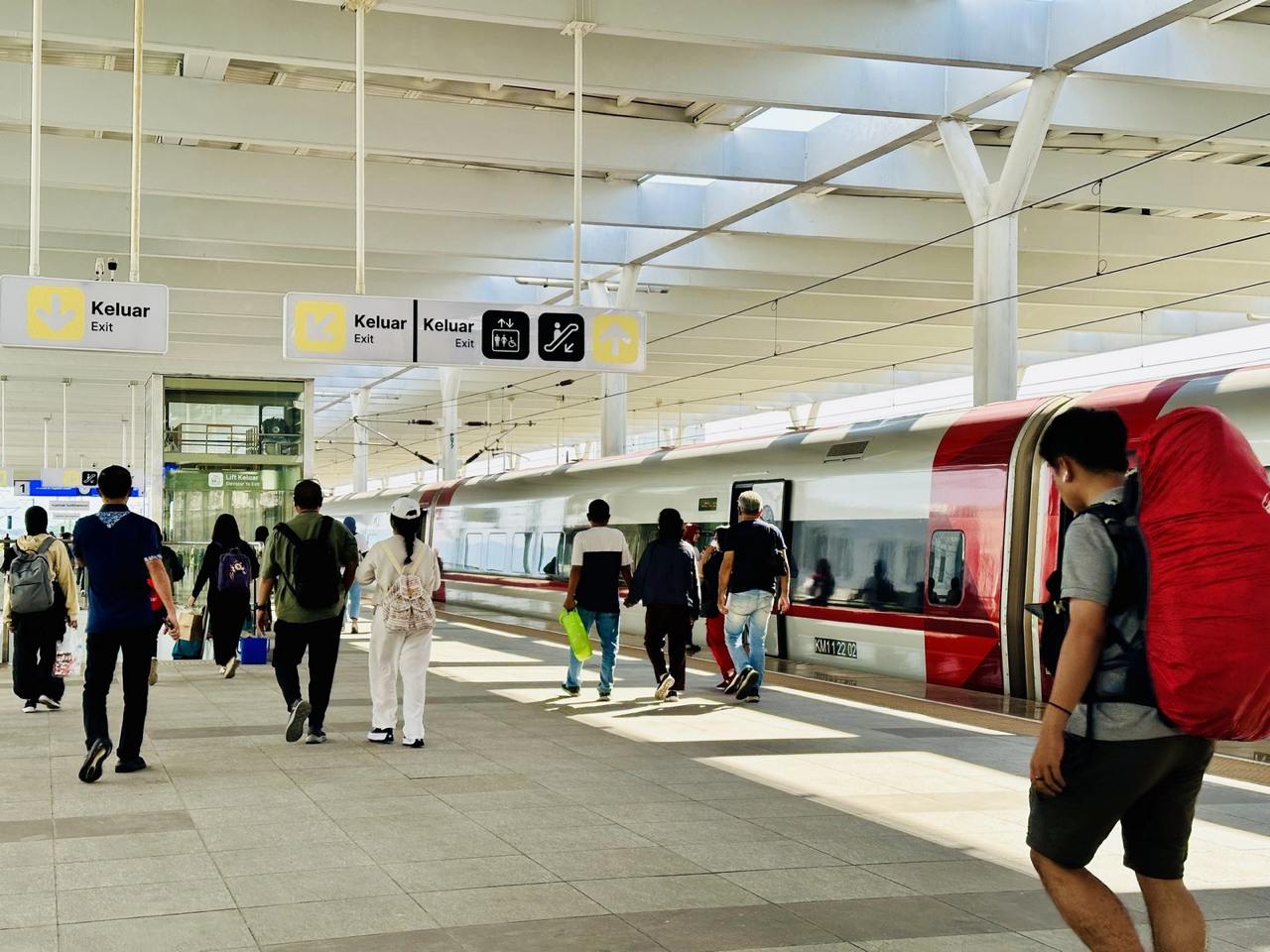 Train in Indonesia 
