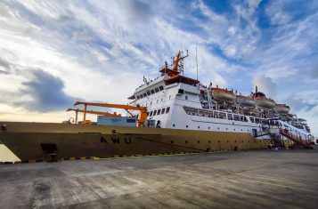 Ferry In Indonesia