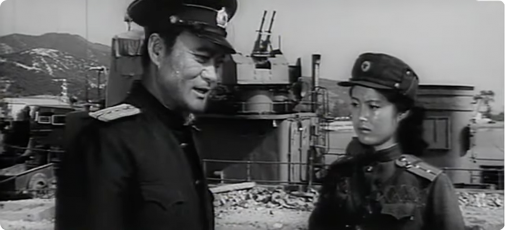 Hye Kyong Convince Captain Kim to Let Her Report on the Mission