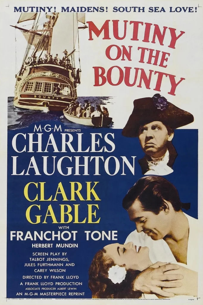 Mutiny on the Bounty (1935) Theatrical Poster