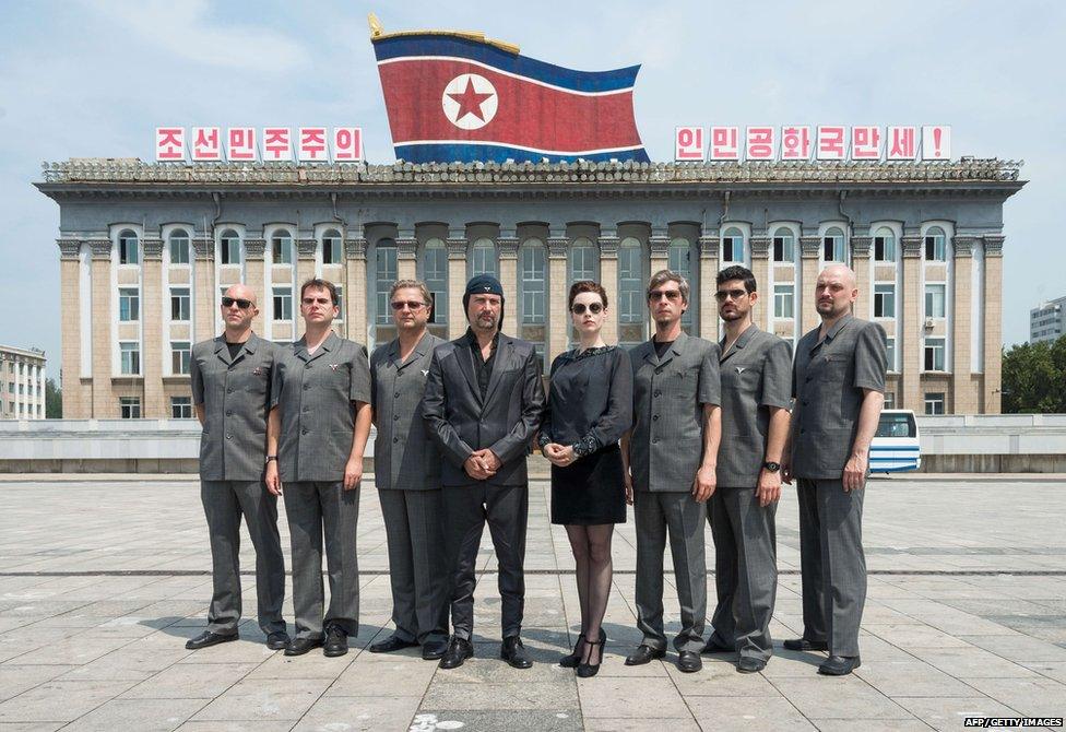 Laibach in North Korea
