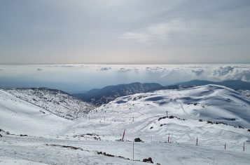 snow in the middle-east