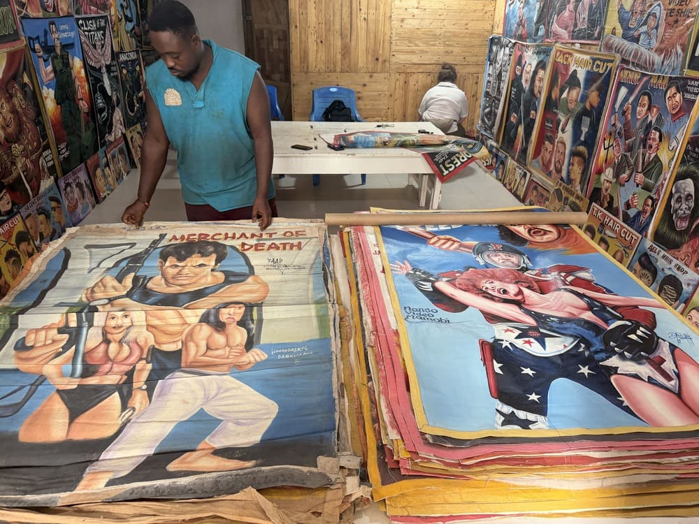 Ghana's Hand-Painted Movie Posters